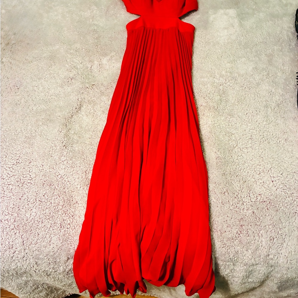 Xscape Vibrant Red Dress Perfect for Prom, Weddings & Holidays
